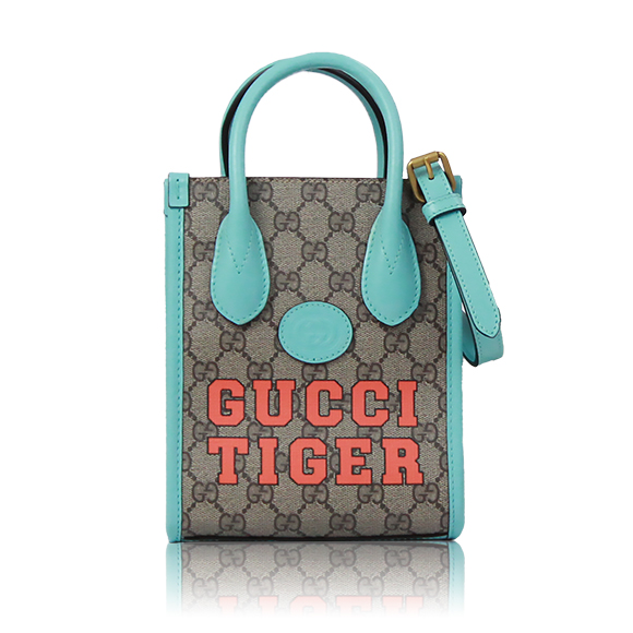 GUCCI インターロッキングGミニトートバッグ 