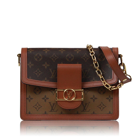 LOUIS VUITTON ドーフィーヌMM 24&nbsp;x18&nbsp;x11cm(幅&nbsp;x 高さ&nbsp;x マチ)