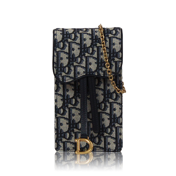 Dior バーティカルサドルポーチ 10&nbsp;x17&nbsp;x4cm(幅&nbsp;x 高さ&nbsp;x マチ)