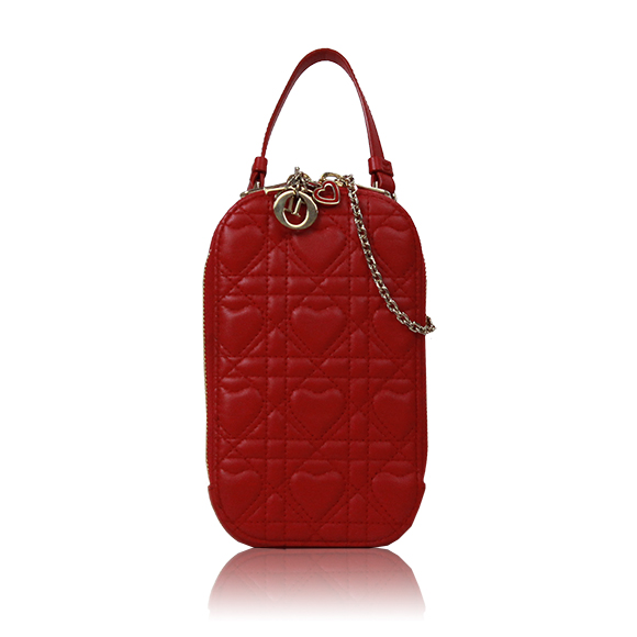 Dior フォンホルダー 9&nbsp;x18&nbsp;x2cm(幅&nbsp;x 高さ&nbsp;x マチ)