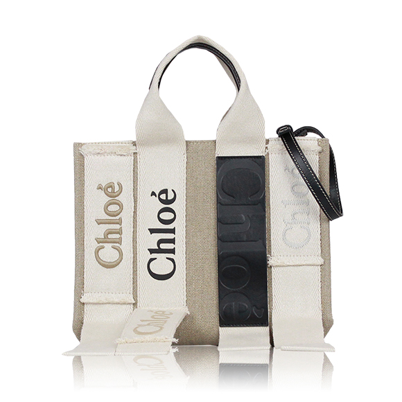 Chloe ウッディスモールトートバッグ 27&nbsp;x20&nbsp;x7cm(幅&nbsp;x 高さ&nbsp;x マチ)