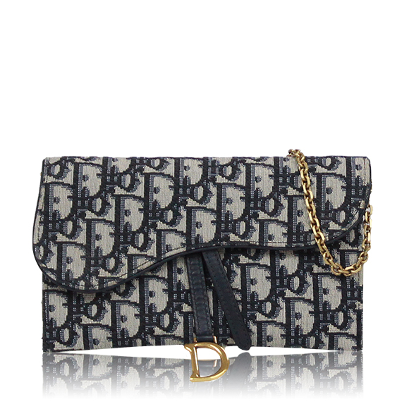 Dior サドルロングウォレット 19&nbsp;x12&nbsp;x1cm(幅&nbsp;x 高さ&nbsp;x マチ)