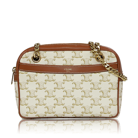 CELINE スモールパタパン 20&nbsp;x14&nbsp;x5cm(幅&nbsp;x 高さ&nbsp;x マチ)