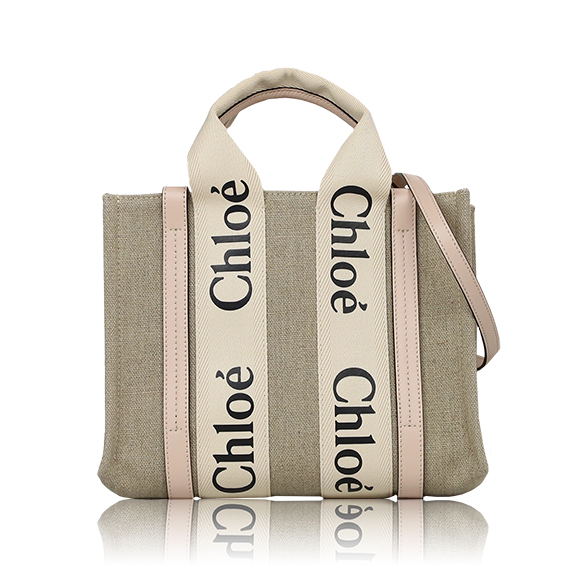 Chloe ウッディスモールトートバッグ 26&nbsp;x20&nbsp;x8cm(幅&nbsp;x 高さ&nbsp;x マチ)