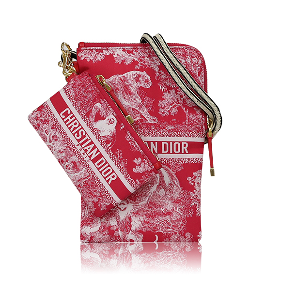 Dior マルチファンクションポーチ 11&nbsp;x18&nbsp;x1cm(幅&nbsp;x 高さ&nbsp;x マチ)