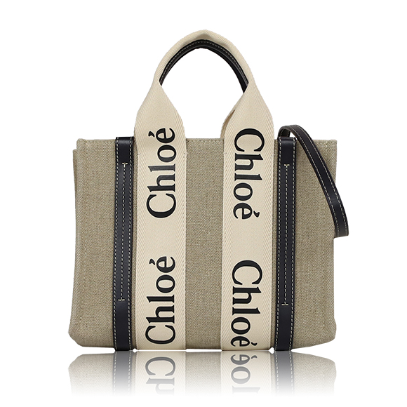 Chloe ウッディスモールトートバッグ 27&nbsp;x20&nbsp;x7cm(幅&nbsp;x 高さ&nbsp;x マチ)
