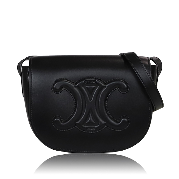 CELINE フォルコキュイルトリオンフ 18&nbsp;x14&nbsp;x7cm(幅&nbsp;x 高さ&nbsp;x マチ)