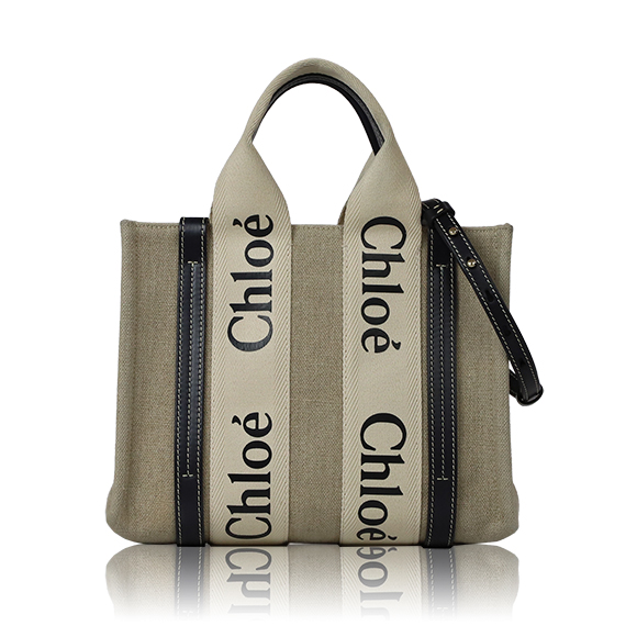 Chloe ウッディスモールトートバッグ 26&nbsp;x20&nbsp;x8cm(幅&nbsp;x 高さ&nbsp;x マチ)