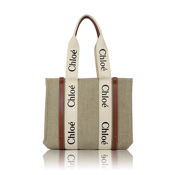 Chloe ウッディミディアムトートバッグ 35&nbsp;x27&nbsp;x11cm(幅&nbsp;x 高さ&nbsp;x マチ)