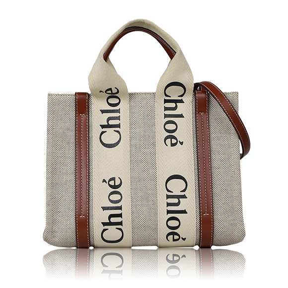 Chloe ウッディスモールトートバッグ 26&nbsp;x20&nbsp;x8cm(幅&nbsp;x 高さ&nbsp;x マチ)
