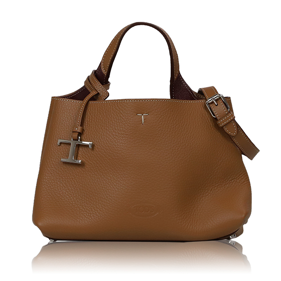 TOD’S レザーバッグマイクロ 24&nbsp;x17&nbsp;x14cm(幅&nbsp;x 高さ&nbsp;x マチ)