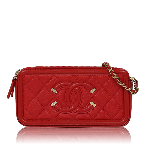 CHANEL チェーンウォレット 