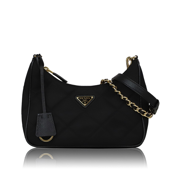 PRADA Re-Edition1995チェーンRe-Nylonミニバッグ 22&nbsp;x16&nbsp;x6cm(幅&nbsp;x 高さ&nbsp;x マチ)