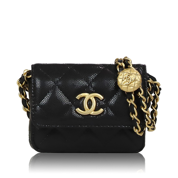CHANEL チェーンショルダーバッグ 10&nbsp;x7&nbsp;x2cm(幅&nbsp;x 高さ&nbsp;x マチ)