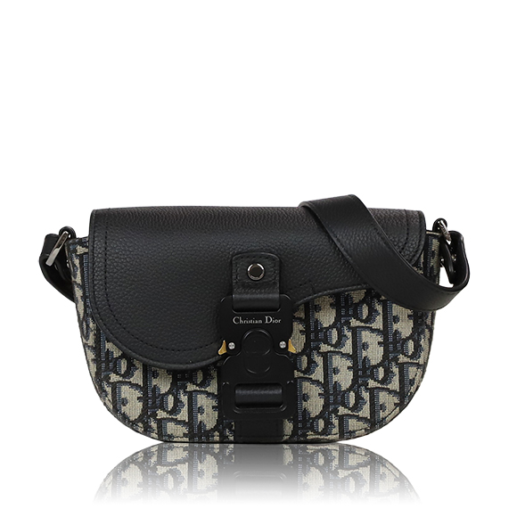 Dior サドルフラップ付きメッセンジャーバッグミニ 