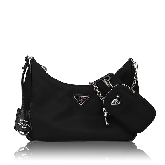 PRADA Re-Edition2005ナイロンショルダーバッグ 