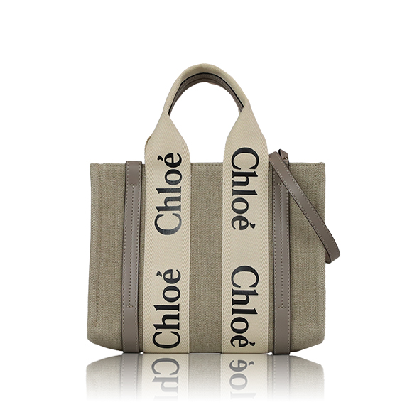 Chloe ウッディスモールトートバッグ 26&nbsp;x19&nbsp;x8cm(幅&nbsp;x 高さ&nbsp;x マチ)