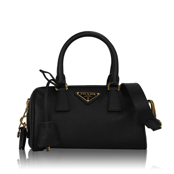 PRADA サフィアーノレザートップハンドルバッグ 20&nbsp;x12&nbsp;x11cm(幅&nbsp;x 高さ&nbsp;x マチ)