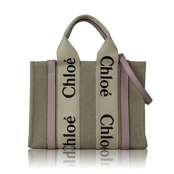 Chloe ウッディスモールトートバッグ 26&nbsp;x19&nbsp;x8cm(幅&nbsp;x 高さ&nbsp;x マチ)