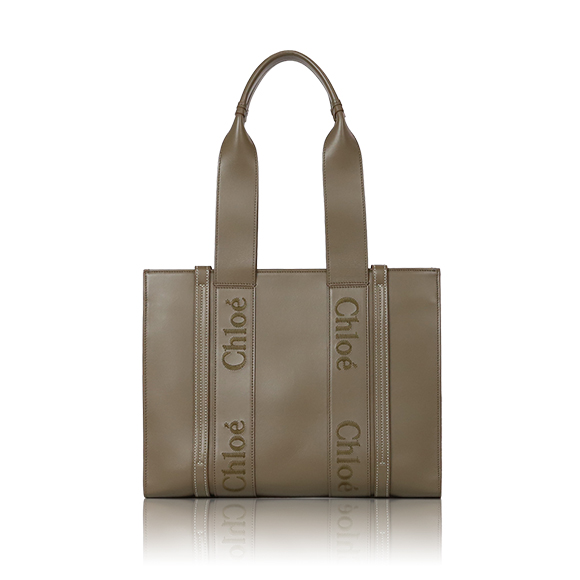 Chloe ウッディミディアムトートバッグ 36&nbsp;x28&nbsp;x11cm(幅&nbsp;x 高さ&nbsp;x マチ)