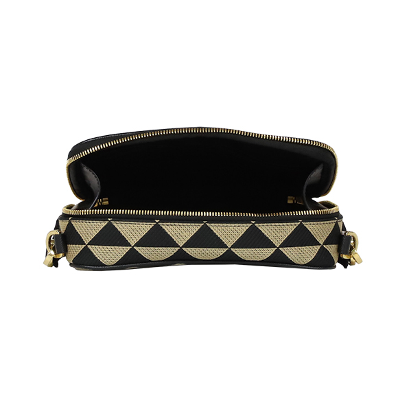PRADA（プラダ）プラダシンボルエンブロイダリーファブリックバッグ