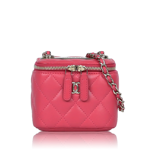 CHANEL ミニヴァニティショルダーバッグ 10&nbsp;x9&nbsp;x7cm(幅&nbsp;x 高さ&nbsp;x マチ)