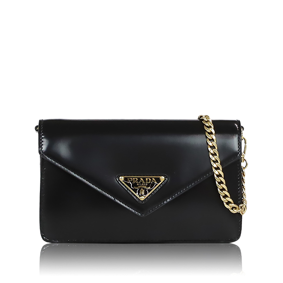 PRADA チェーンウォレット 19&nbsp;x12&nbsp;x4cm(幅&nbsp;x 高さ&nbsp;x マチ)