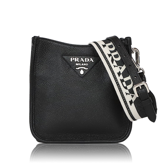 PRADA（プラダ）ヴィッテロダイノソフトレザーミニショルダーバッグ