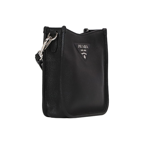 PRADA（プラダ）ヴィッテロダイノソフトレザーミニショルダーバッグ