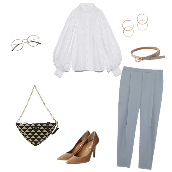 エンブロイダリージャカードファブリックミニバッグ