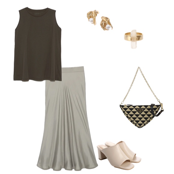 エンブロイダリージャカードファブリックミニバッグ