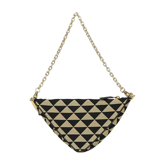 エンブロイダリージャカードファブリックミニバッグ