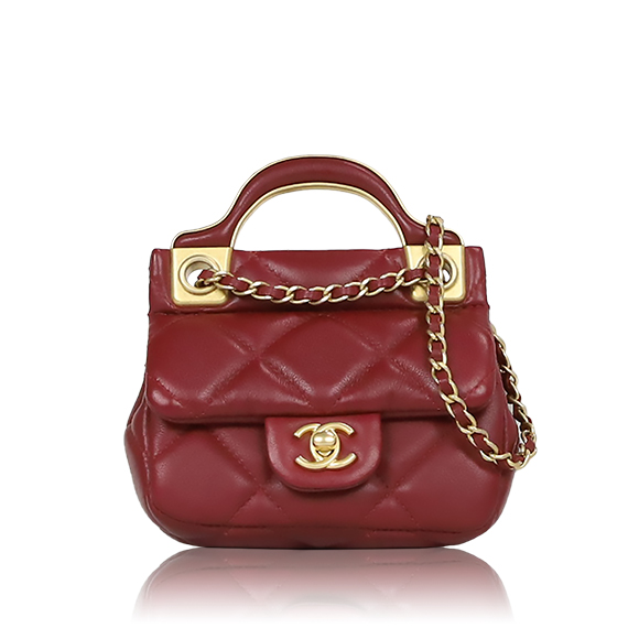 CHANEL チェーンショルダーバッグ 11&nbsp;x9&nbsp;x3cm(幅&nbsp;x 高さ&nbsp;x マチ)