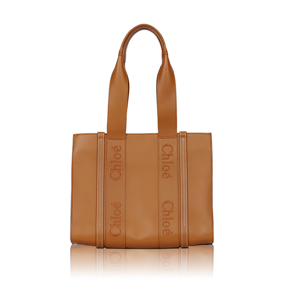 Chloe ウッディミディアムトートバッグ 36&nbsp;x28&nbsp;x11cm(幅&nbsp;x 高さ&nbsp;x マチ)