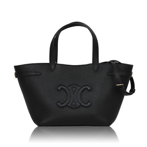 CELINE ミニカバアナイスキュイルトリオンフ 21&nbsp;x19&nbsp;x9cm(幅&nbsp;x 高さ&nbsp;x マチ)