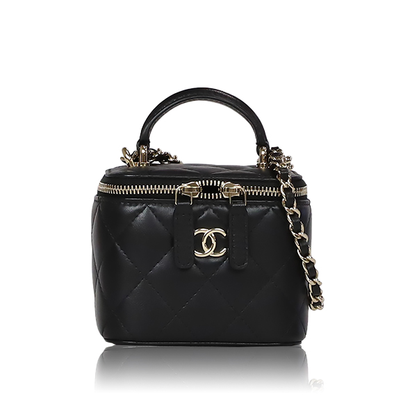 CHANEL ミニヴァニティショルダーバッグ 10&nbsp;x9&nbsp;x7cm(幅&nbsp;x 高さ&nbsp;x マチ)