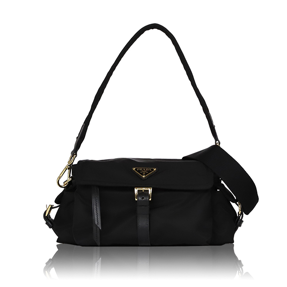 PRADA エクスプローラミディアムRe-Nylonショルダーバッグ 21&nbsp;x14&nbsp;x10cm(幅&nbsp;x 高さ&nbsp;x マチ)