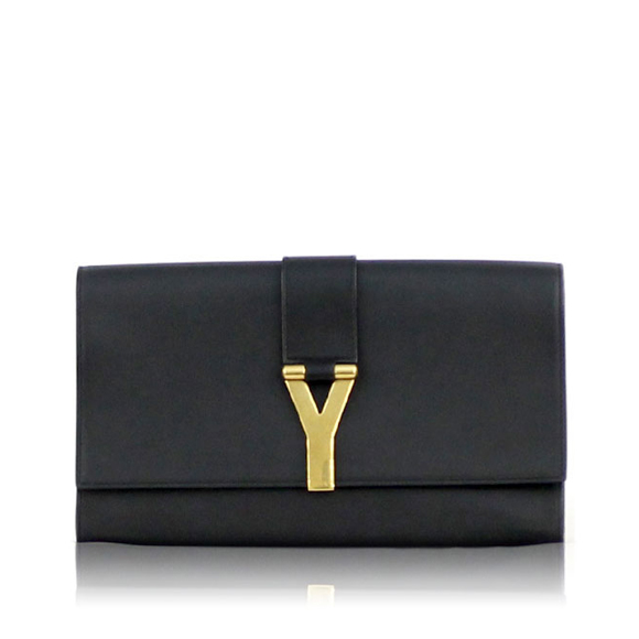 SAINT LAURENT Yラインクラッチ 27&nbsp;x15&nbsp;x3cm(幅&nbsp;x 高さ&nbsp;x マチ)