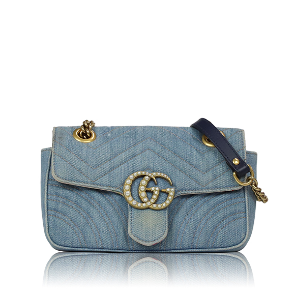 GUCCI GGマーモント 21&nbsp;x13&nbsp;x6cm(幅&nbsp;x 高さ&nbsp;x マチ)