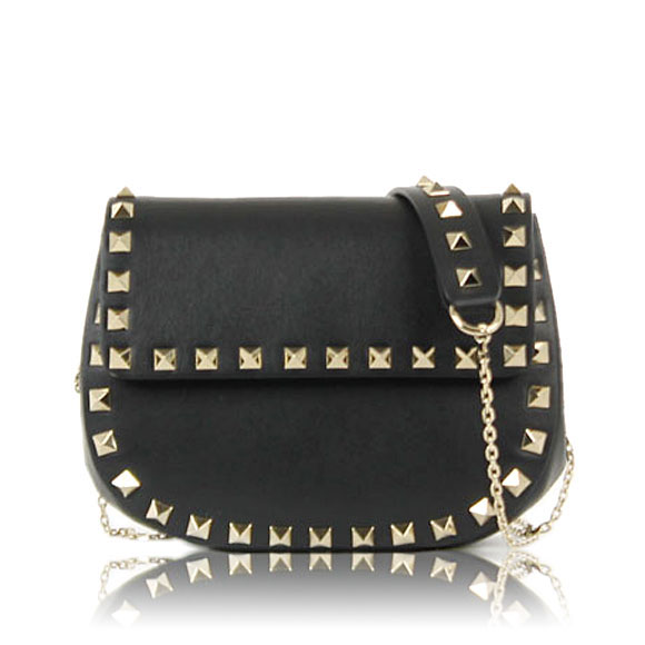 VALENTINO ロックスタッズ 16&nbsp;x13&nbsp;x6cm(幅&nbsp;x 高さ&nbsp;x マチ)