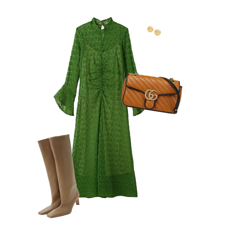 GUCCI（グッチ）GGマーモント | Outfit Of The Day | 【公式】ラクサス  