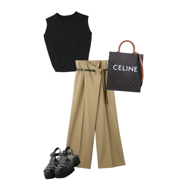 CELINE（セリーヌ）スモールバーティカルカバ | Outfit Of The Day 