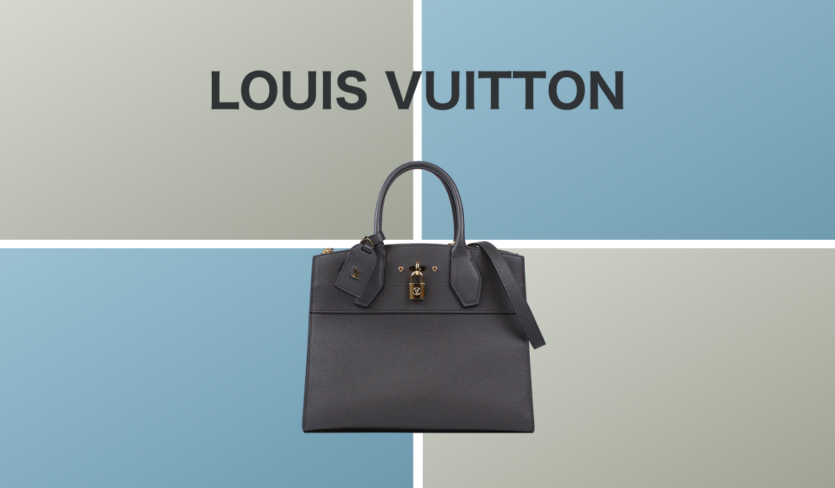 グレーとゴールドが奏でる、大人の余裕 # Louis Vuitton