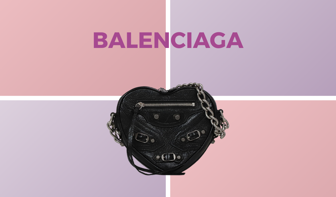 モード × 遊び心 = ハートシルエット # バレンシアガ