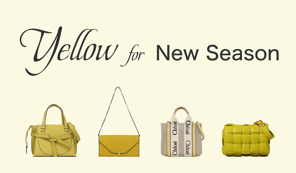Yellow for New Season # イエローで春を先取り