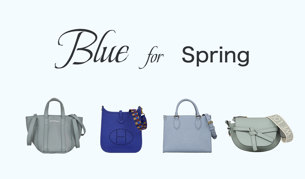 Blue for Spring # トレンドカラーと春