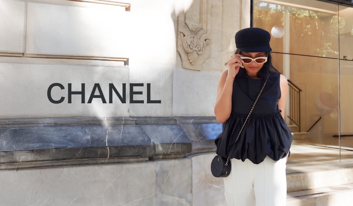 モノトーンを格上げする「円」の魔法 # CHANEL