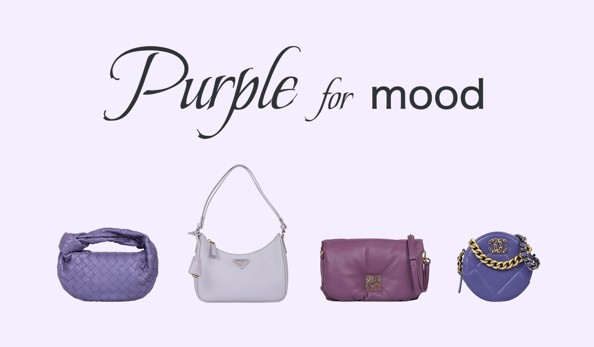 Purple for mood # ムードを纏う、パープル