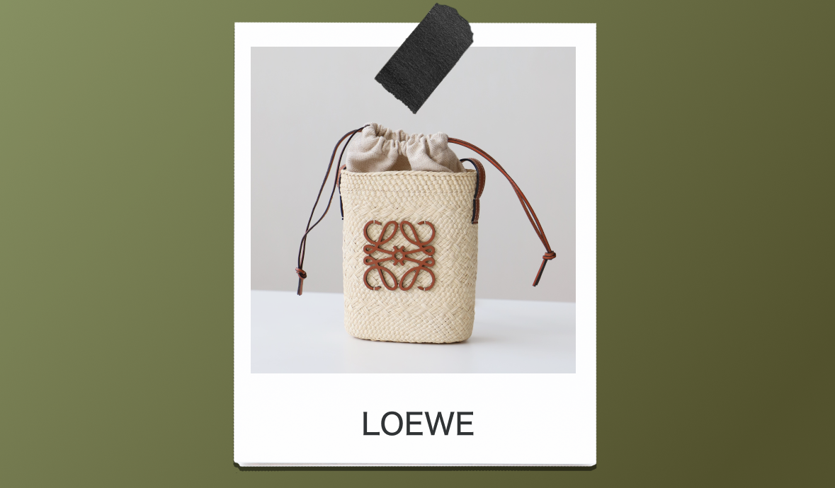 夏の余韻を、スクエアに # LOEWE
