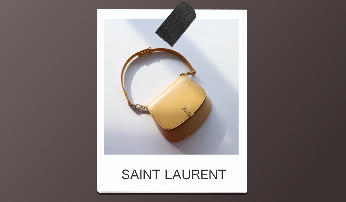 端正さと小さなボディ # SAINT LAURENT